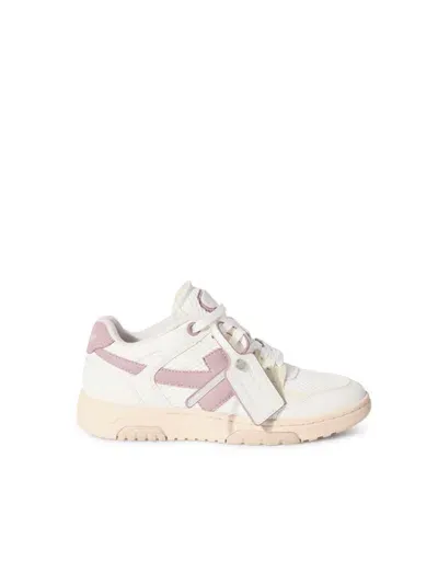 Off-white White/pink Slim Out Of Office