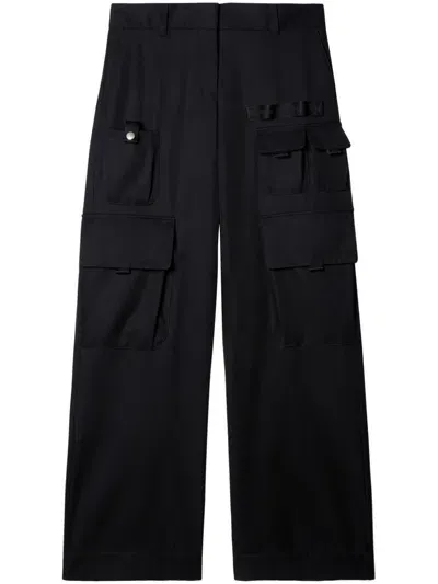 Off-white Wo Toyrbox Cargo Pants In Black  