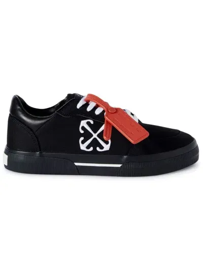 Off-white New Low Vulcanized Sneakers In Black