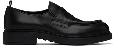 Officine Creative Black Engineer 001 Loafers In Nero