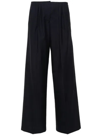 Officine Generale Elia Palazzo Pants In Blue