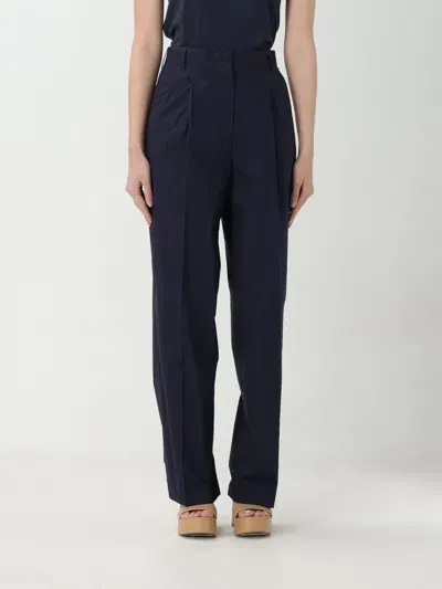 Officine Generale Pants Officine Générale Woman Color Blue