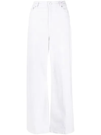 Officine Generale Giger Trousers In White