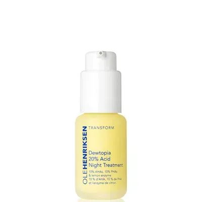 Ole Henriksen Dewtopia 20% Acid Night Treatment 30ml In White