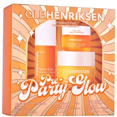 Ole Henriksen Pre-party Glow Set (worth £90) In White