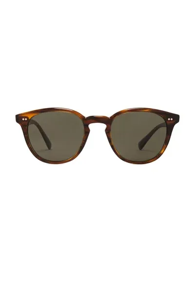 Oliver Peoples R-4 Sunglasses In Tuscany Tortoise