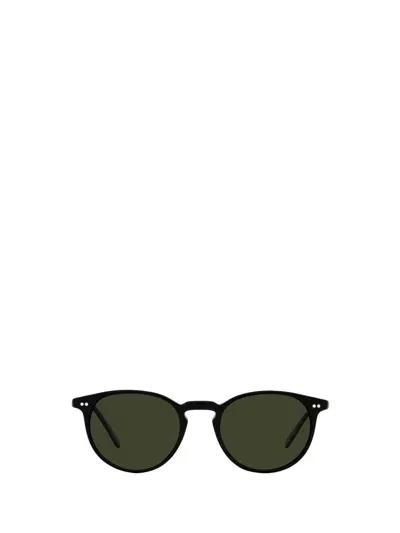 Oliver Peoples Phantos Sunglasses In Black