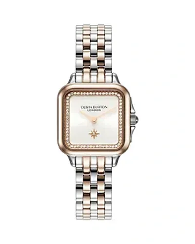 Olivia Burton Women's Grosvenor Two-tone Stainless Steel Watch 28mm In Two Tone