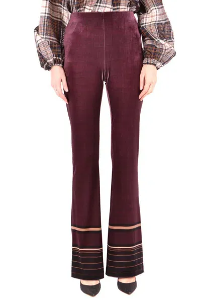 Olla Parèg Olla Parég Trousers In Burgundy