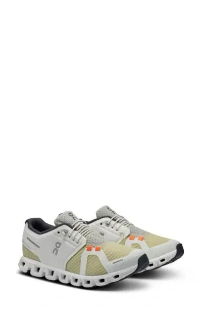 On Cloud 5 Push Sneaker In White