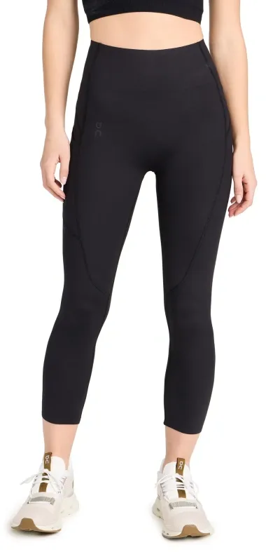 On Movement Performance Pocket Leggings In Black