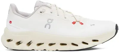 On Off-white Cloudtilt Sneakers In Sand | Cream