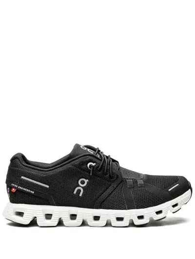 On Running Cloud 5 Sneakers In Black/white