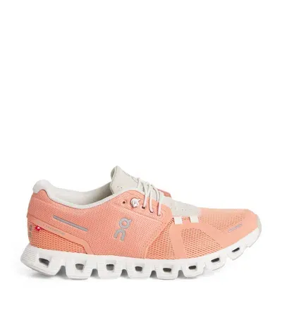 On Running Cloud 5 Trainers In Pink