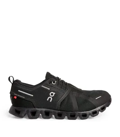 On Running Cloud 5 Waterproof Trainers In Black