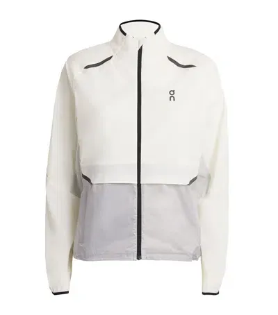 On Running Weather Jacket In White