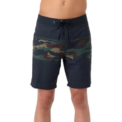 O'neill Hyperfreak Heat Block Swim Trunks In Camo