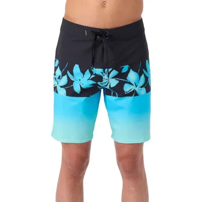 O'neill Hyperfreak Heat Block 19" Boardshorts In Turquoise