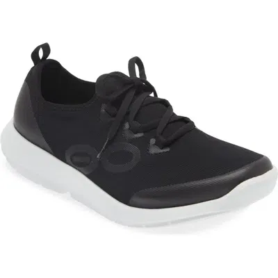 Oofos Oomg Sport Sneaker In Black/white