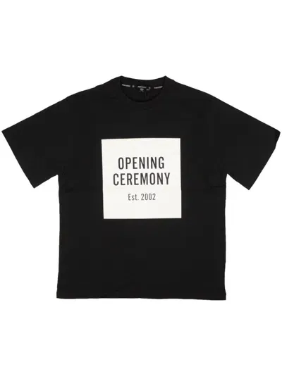 Opening Ceremony Logo-print T-shirt In Black