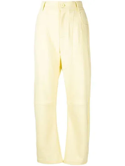 Opening Ceremony Tailoring Western Trousers In Yellow