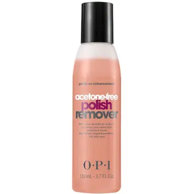 Opi Nail Lacquer - Fast-drying Nail Polish - Acetone Free Nail Polish Remover 110ml In White