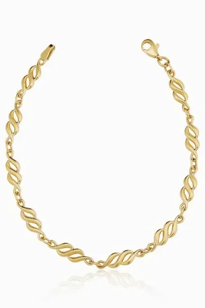 Oradina 10k Yellow Gold Revival Bracelet