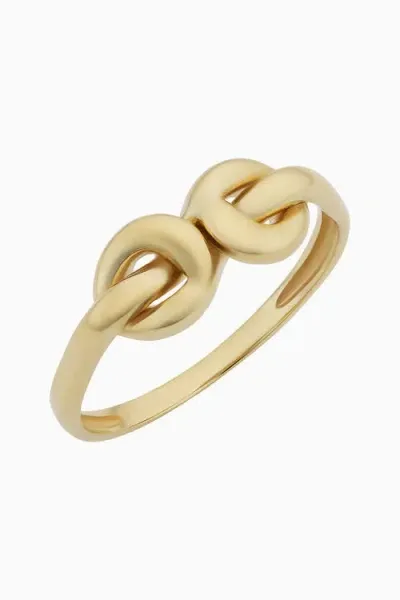 Oradina 10k Yellow Gold Soul Mate Ring