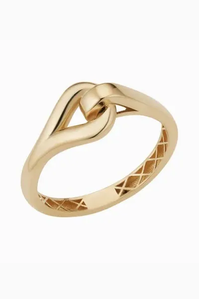 Oradina 14k Gold Forever Linked Ring In Yellow Gold