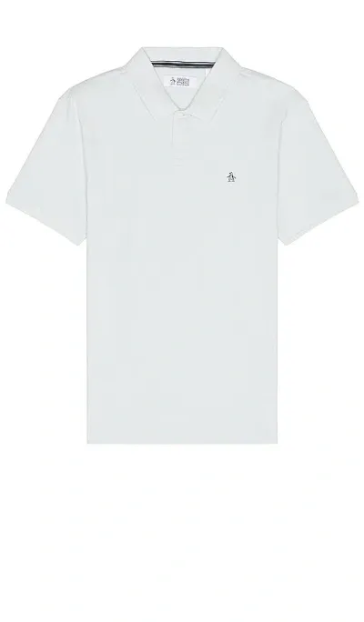 Original Penguin Interlock Daddy Polo In Ballad 蓝