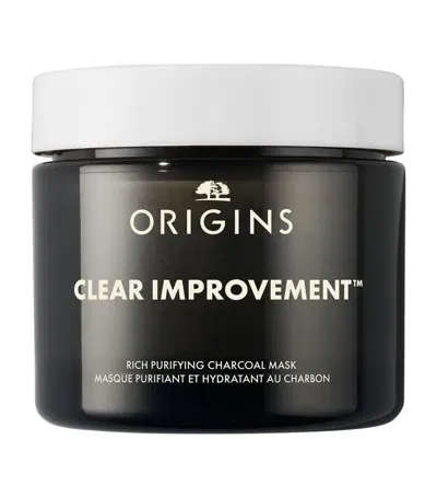 Origins Rich Purifying Charcoal Mask In White