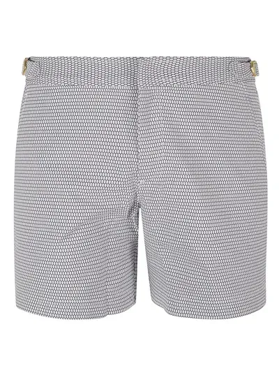 Orlebar Brown Bulldog X Swim Shorts In Navy/cloud