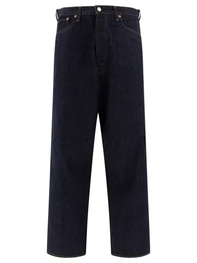 Orslow 100 Super Dad Jeans In Blue