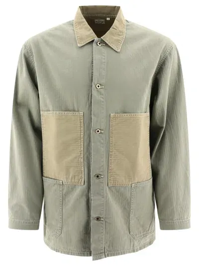 Orslow Utility Jackets In Green