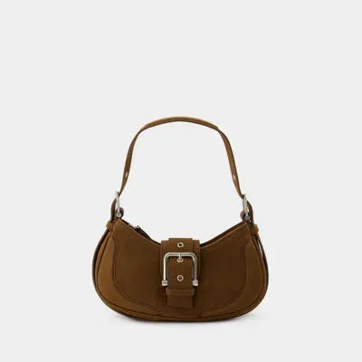 Osoi Hobo Brocle Shoulder Bag In Brown