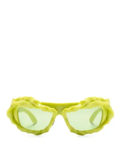 Ottolinger Twisted Sunglasses In Verde