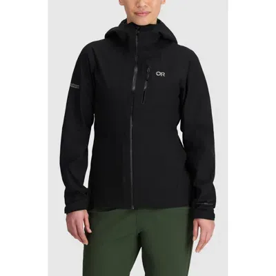 Outdoor Research Aspire Ii Gore-tex® Waterproof Jacket In Black