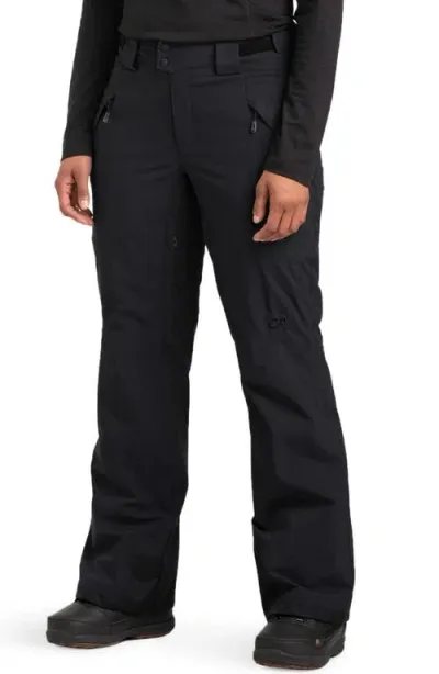 Outdoor Research Snowcrew Snow Pants In Black