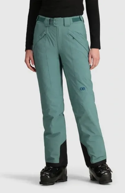 Outdoor Research Snowcrew Snow Pants In Neptune