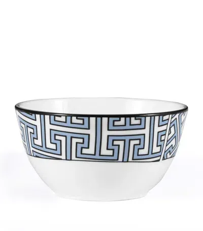 O.w.london Maze Sugar Bowl In Blue