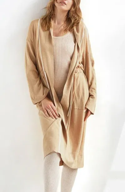 Oyun Smoking Robe In Camel