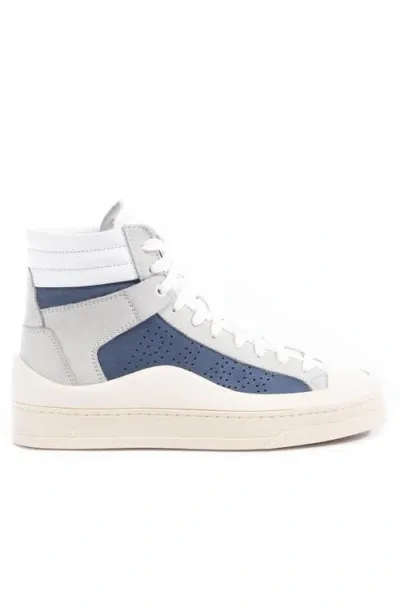 P448 Rail Sneaker In White Gum Navy