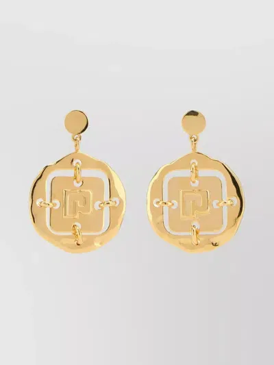 Rabanne Paco  Earrings In Golden