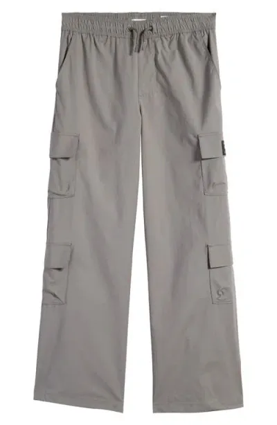 Pacsun Kids' Porter Cargo Pants In Brushed Nickel