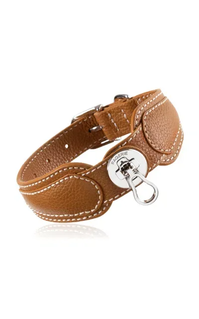 Pagerie The Dorro Dog Collar In Brown