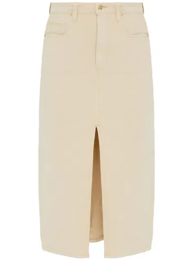 Paige Angela Skirt In Beige