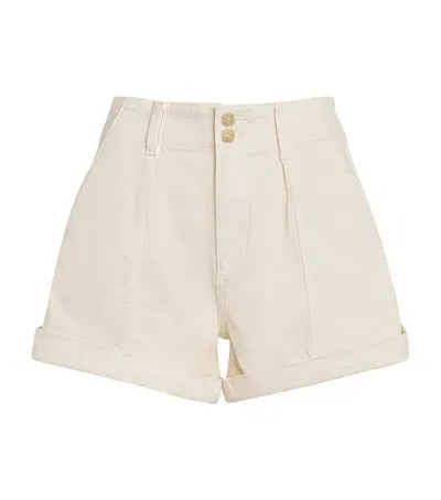 Paige Brooklyn Shorts In Beige