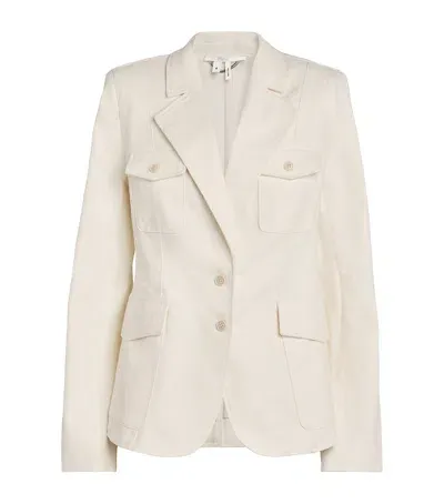 Paige Denim Ramona Blazer In Beige