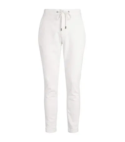 Paige Drawstring Fraser Chinos In White