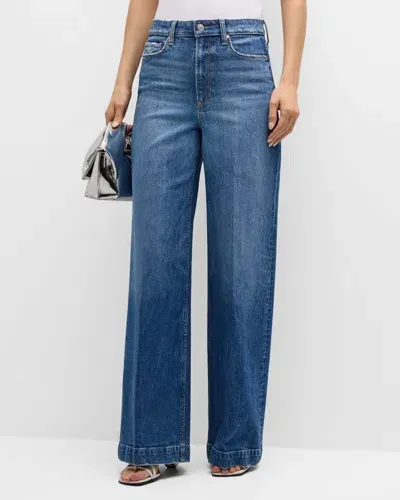 Paige Harper Wide-leg Jeans In Familia